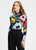 POM AMSTERDAM Multi Colour Turtleneck - Autumn Garden | SP9280