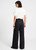 POM AMSTERDAM Black Pants - Noir Striped | SP9304