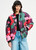 POM AMSTERDAM Multi Colour Coat - Abstract Flower | SP9329