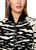 MARC CAIN SPORTS Black Blouson Jacket With Animal Print | AS 31.04 J03