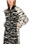 MARC CAIN SPORTS Black Blouson Jacket With Animal Print | AS 31.04 J03