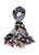 MARC CAIN SPORTS Black Scarf With Print | AS B4.07 Z13