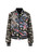 MARC CAIN SPORTS Black Blouson Jacket With Comic Print | AS 31.13 W23