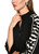 MARC CAIN SPORTS Black Rethink Together Loose-Fit Jumper | AS 41.09 M09