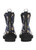 ILSE JACOBSEN HORNBAEK Beige Butterfly Short Rubber Boot | RUB47P