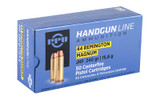 PPU 44MAG JHP 240GR 50/500