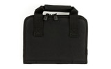 UTG DELUXE SINGLE PISTOL CASE BLK