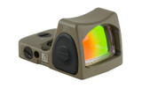 TRIJICON RMR TYPE 2 ADJ 3.25 MOA FDE