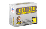 CORBON 9MM+P 125GR JHP 20/500