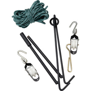LEM Products Collapsible Gambrel with Rope Hoist
