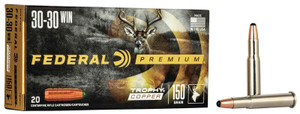 Federal Premium Trophy Copper Rifle Ammunition .30-30 Win 150 gr TC 2300 fps 20/ct