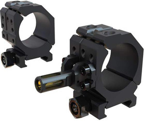 Wheeler Pic Rail Scope Rings 34mm Medium