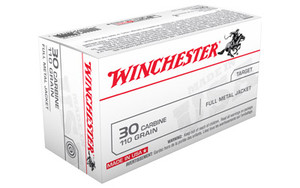 WIN USA 30 CARB 110GR FMJ 50/500