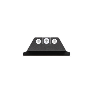 Night Fision Night Sight Set White Front White Back for S&W