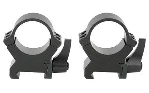 LEUP QRW2 1" RINGS HIGH MATTE