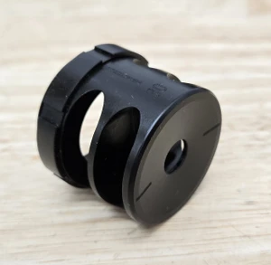BOSS 7.62/.30 END CAP FOR 1.5IN BOSS SILENCER MODELS ONLY STAINLESS END CAP BRAKE BLACK EC-150-762-SS-BR-BLK