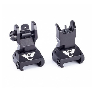 Wilson Combat AR Platform Sight Set Manual Deploy Picatinny Rail Mount