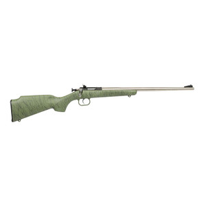 Keystone Crickett "My First Rifle" .22 LR Single Shot 16.1" Barrel Green with Black Webbing