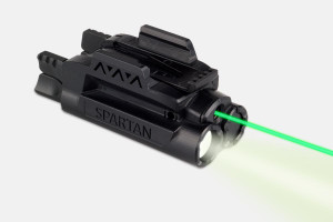 LaserMax Spartan Adjustable Fit Laser/Light Combo - Green