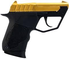 Taurus 22 TUC Handgun .22 LR 9rd Magazine 2.5" Barrel Black/Gold PVD