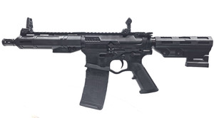 ATI ALPHA MAXX PISTOL 300AAC 8.5IN BARREL 30RD BLACK TB 7IN MLOK FLIP UP SIGHTS W/ BRACE ATIGAX3007MLTB