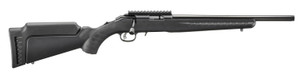 RUGER AMERICAN RIMFIRE 22LR 16.1IN BARREL 10RD BLACK  TB SCOPE RAIL STD LOP 8391