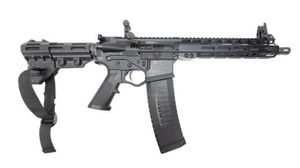 ATI ALPHA MAXX PISTOL 5.56 10IN THREADED BARREL 60RD BLACK ALUM MLOK RAIL FLIP UP SIGHTS TB ARM BRACE ATIGAX556ML105TB60