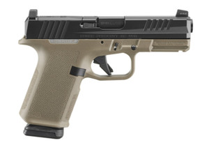 RUGER RXM  9MM 4IN BARREL 15RD FDE MAGPUL GRIP TRITIUM  FRONT SIGHT TWO GL9 PMAGS 19426