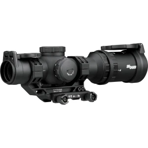 Sig Sauer Tango-MRS Compact Rifle Scope 1-6x24 30mm SFP BDC6 Illum. Black with Romeo 1 Red Dot