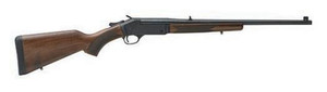 Henry Single Shot 357 Mag/38 Special Rifle 1rd Magazine 22" Barrel Walnut