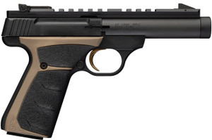 BROWNING BUCK MARK FIELD TGT MICRO 22LR 4.4IN BARREL 10RD FDE TB OR UFX GRIPS 051614490