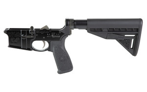 BCM CMPLT LWR W/BCM STK MD 3 BK BLEM