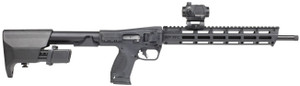 SMITH & WESSON M&P FPC BLACK 9MM WITH CRIMSON TRACE RED GREEN DOT OPTIC 23RD 14377