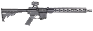 SMITH & WESSON M&P 15 SPORT III WITH CT RED DOT OPTIC M-LOK BLACK 5.56 NATO MLGS 16IN BARREL 10RD CO HI RI VT COMPLIANT 14406