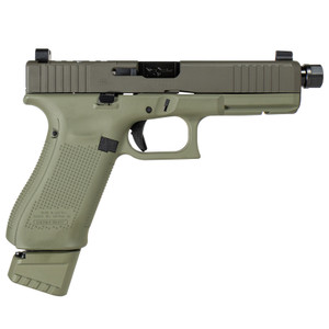 GLOCK 17V C4 OD GREEN 9MM 17RD BLACK THREADED BARREL SUPPRESSOR HEIGHTS SIGHTS OPTICS CUT PV1750203HUNT CAMFOUR EXCLUSIVE