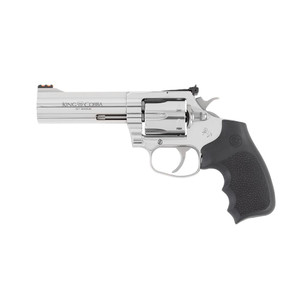 Colt King Cobra Target Stainless Handgun .357 Mag 6rd Capacity 4.25" Barrel DA/SA Enhanced Hogue Rubber Grip
