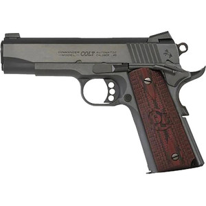 Colt Combat Commander Handgun .38 Super 9rd Magazine 4.25" Blued