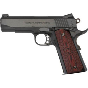 Colt Lightweight Commander Handgun .45 Auto 8rd Magazine 4.25" Barrel Anodize\Blued Finish