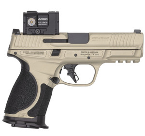 SMITH & WESSON M&P 9 M2.0 METAL COMPACT 9MM 4IN BARREL 15RD CHAMPAGNE NTS 14634