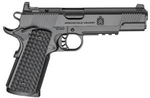 SPRINGFIELD ARMORY 1911 TRP AOS PISTOL .45 ACP 5IN BARREL BLACK WITH LIGHT RAIL 3X8RD PC9125LRAOS