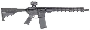 SMITH & WESSON M&P 15 SPORT III WITH CT RED DOT OPTIC M-LOK BLACK, 5.56 NATO, MLGS, 16IN BARREL 30RD 14207
