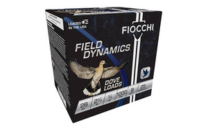 FIOCCHI D&Q 28GA 2.75" #8 25/250