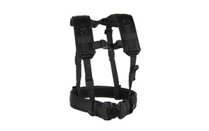 BH LOADBEARING SUSPENDERS/HRNS BLK