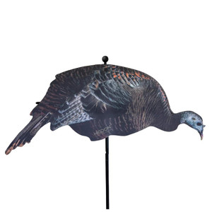 Higdon Flex Turkey Decoy Feeder Hen Silhouette
