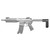 SB Tactical Mini Stabilizing Brace - Black (For 1.2"-1.25" Diameter Tubes)