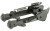 UTG SPR DTY BIPOD W/QD LVR MNT 6"-8"