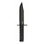 SOG Knives BAR15C Clip Point Bayonet Fixed Knife 7-1/10" Clip Point Blade Black