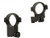 Leupold 2-Piece Extension Ringmounts - Ruger M77 1" High Matte Black - Ruger M77 1" Super High Matte Black