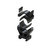 Burris Steel XTR Signature Scope Ring Set with Pos-Align Offset Inserts 1" 1.25" Height - Matte
