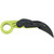 CRKT Provoke Zap Folding Knife 2 1/2" Hawkbill Blade Green